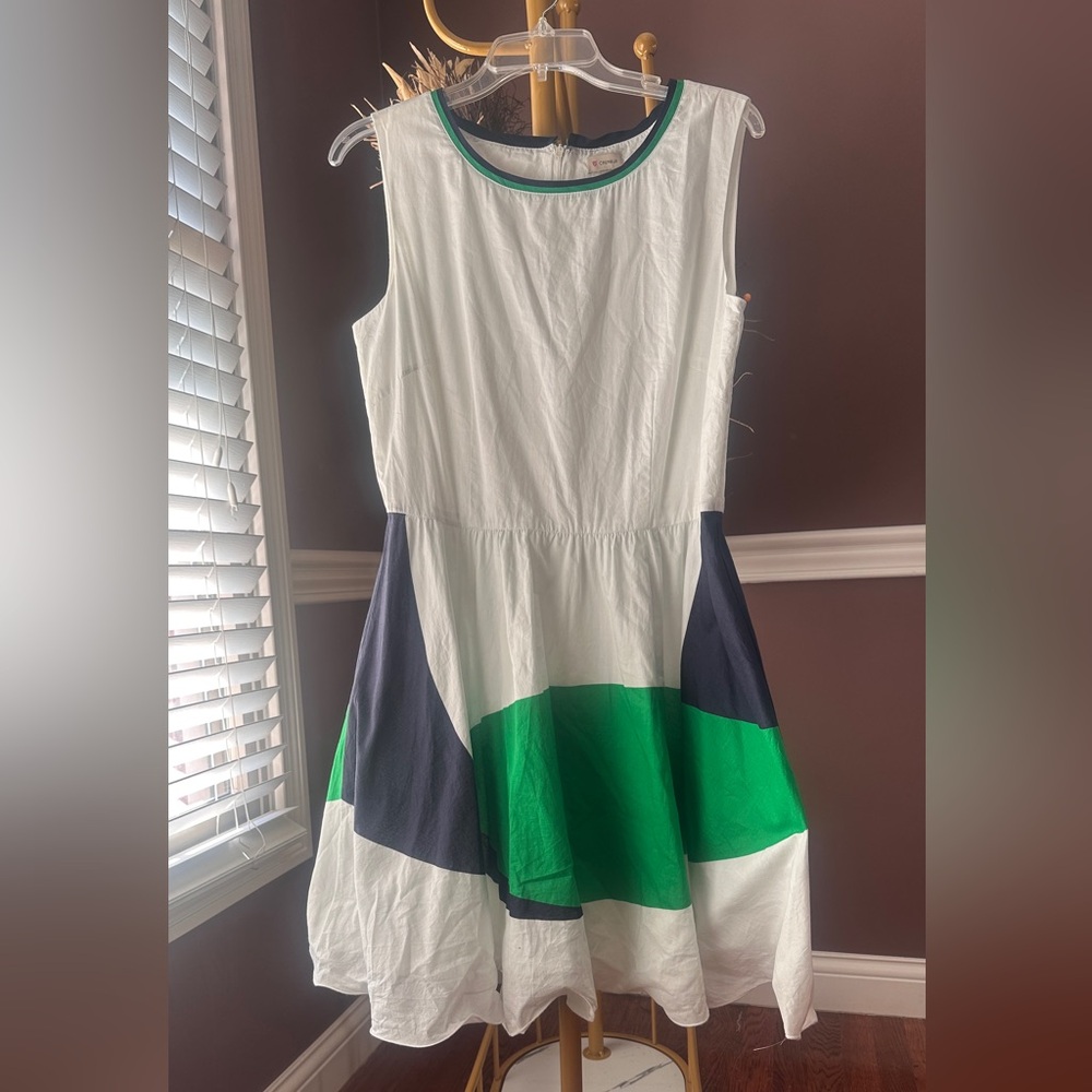 Cremieux nautical style dress